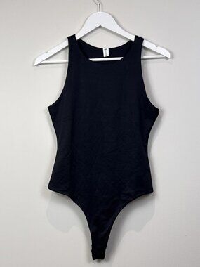 BP. Nordstrom Ribbed High Neck Tank Bodysuit Size S